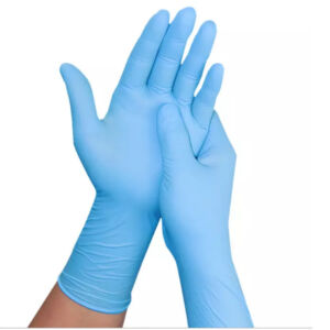 使い捨てニトリル手袋ブラック / 青 / 紫色の使い捨て医療用ニトリル検査用手袋製品の説明