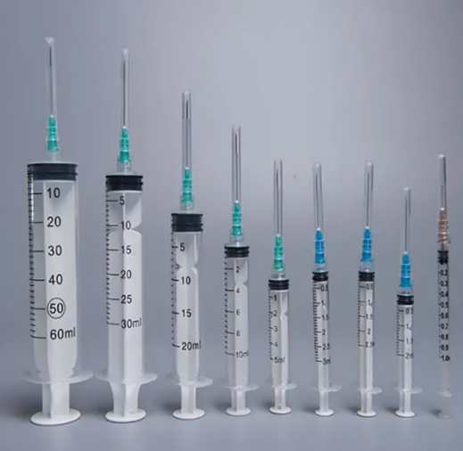 Disposable Plastic Storage Syringes